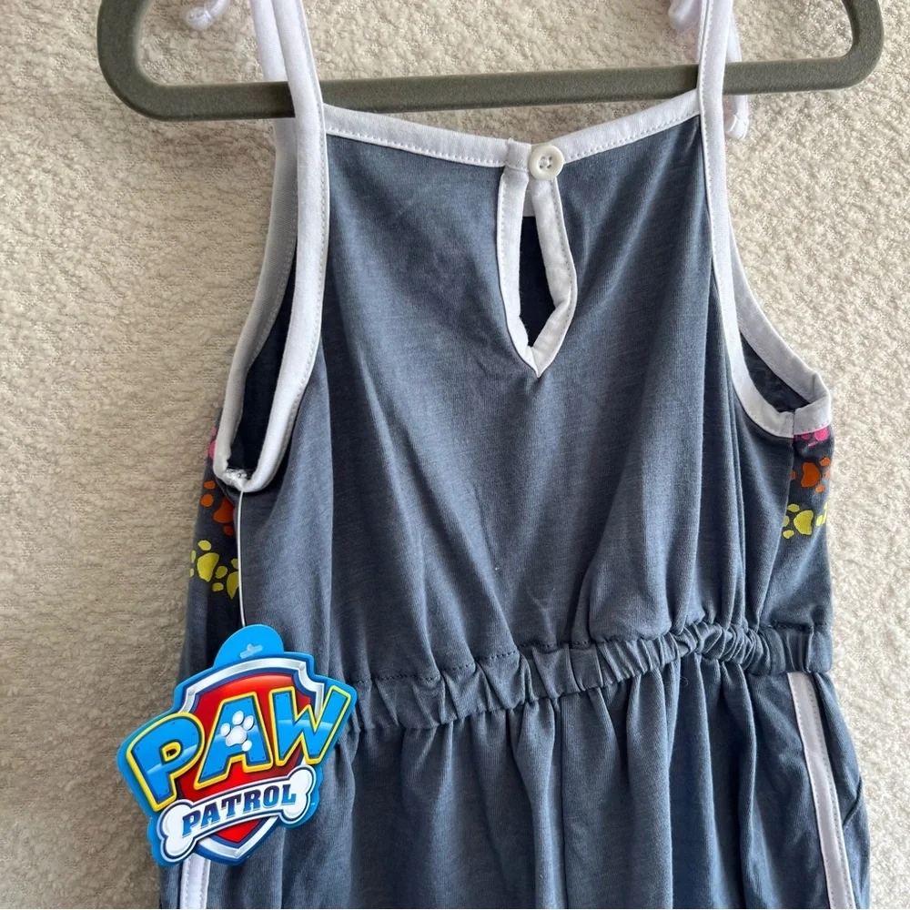 Paw Patrol NWT Kids One‎ Piece Blue Romper Think Happy Thoughts Size 6